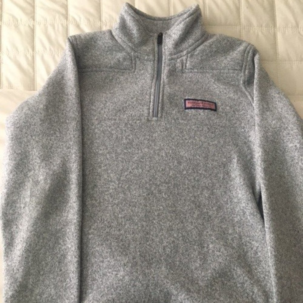 Vineyard Vines boys 1/2 zip pullover size large